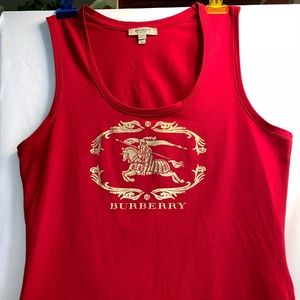 Authentic Burberry tank top LIKE NEW